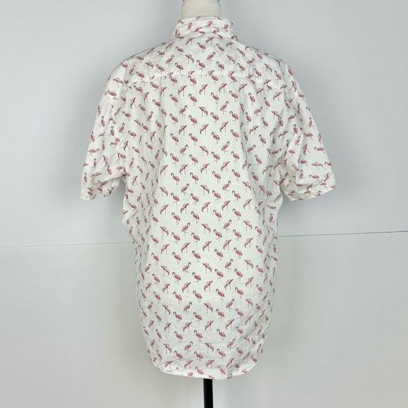 Michael Brandon pink flamingo shirt - Picture 6 of 8